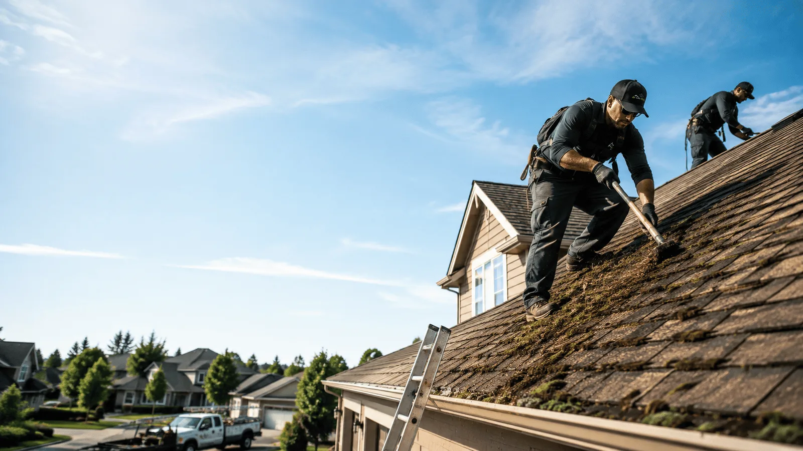 Roof Moss Removal in Pacific Beach, WA near me